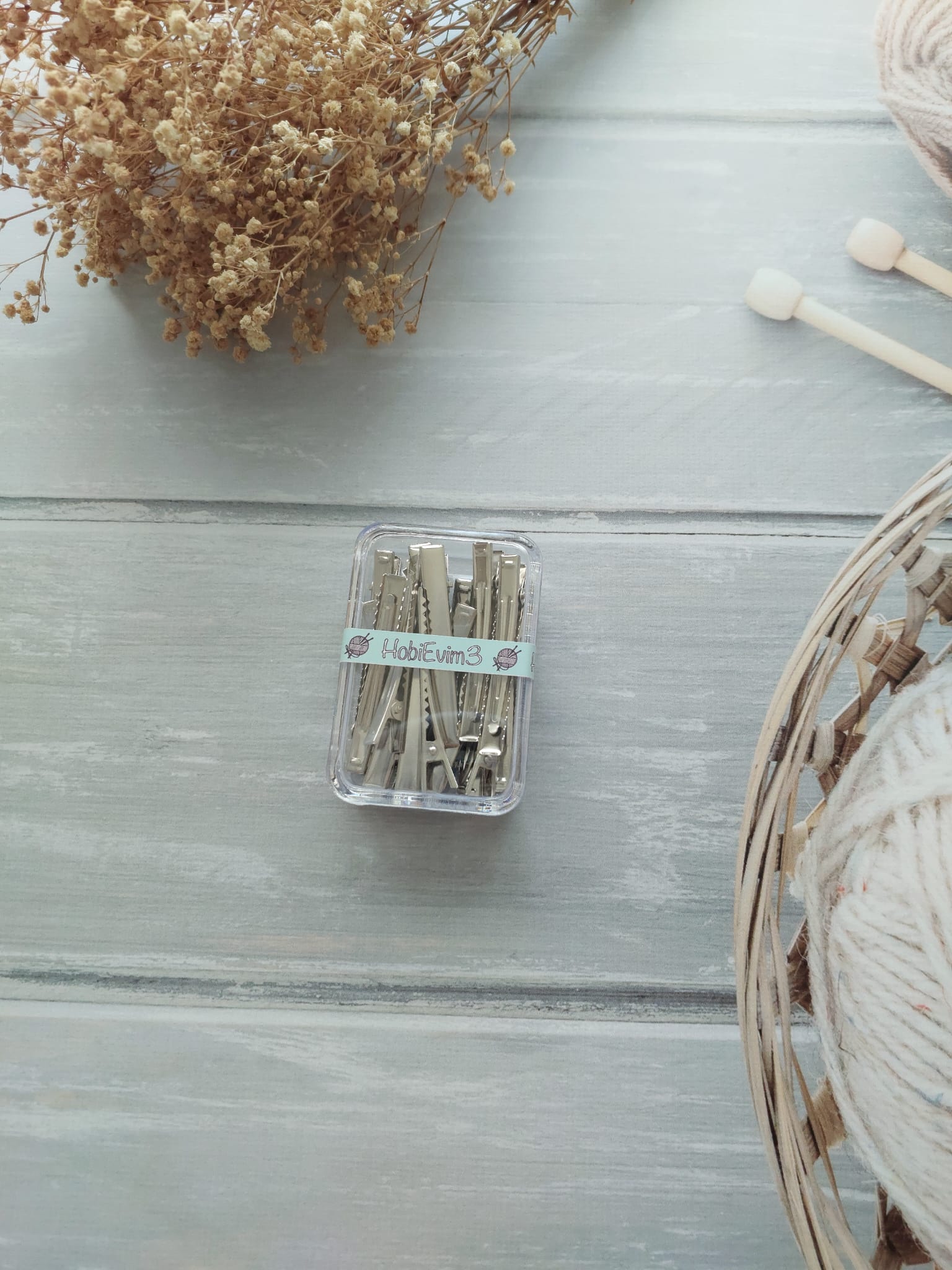 25 Adet Kutulu 6 cm timsah Toka